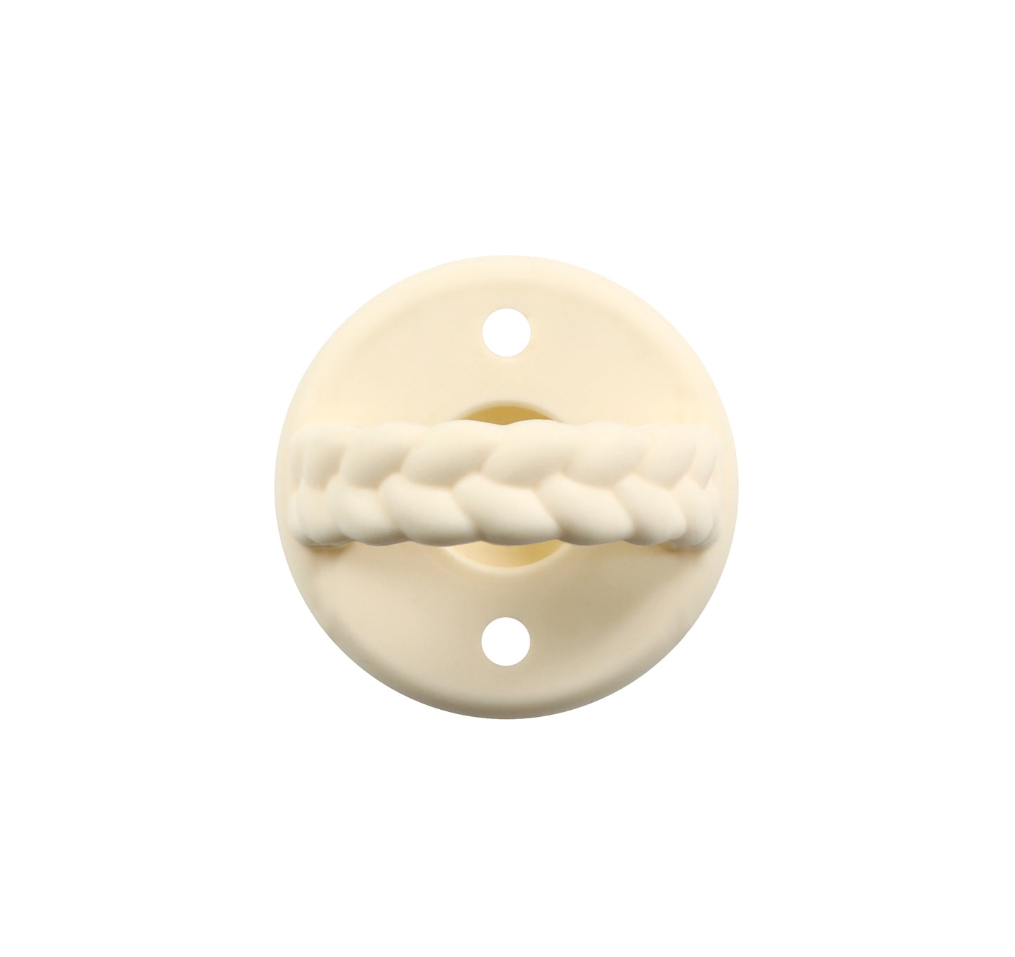 Itzy Ritzy Sweetie Soother™ - Pacifier 2-Pack Buttercream & Toast Braids