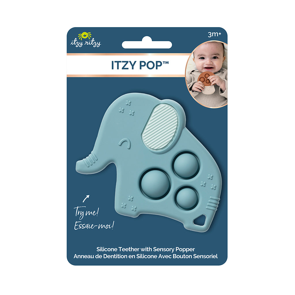 Itzy Ritzy Itzy Pop™ Sensory Popper Toy Emmerson The Elephant